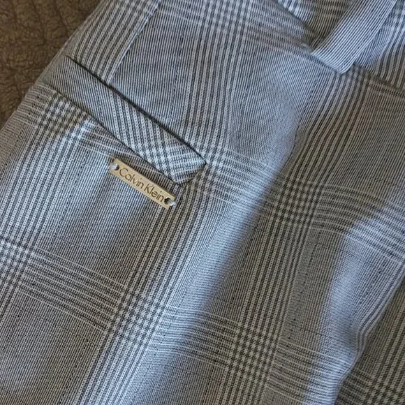 Calvin Klein Capri Pants Plaid Size 2 - Picture 3 of 16